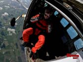Jackie Parkinson undertook a skydive to raise money for the Grindleton Moving to Music Neuro-Moves class