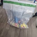 Police joined forces with Trading Standards to seize a quantity of illegal tobacco and vapes from shops in Burnley