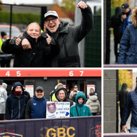 25 photos of Burnley fans arriving for Championship game against Lincoln City