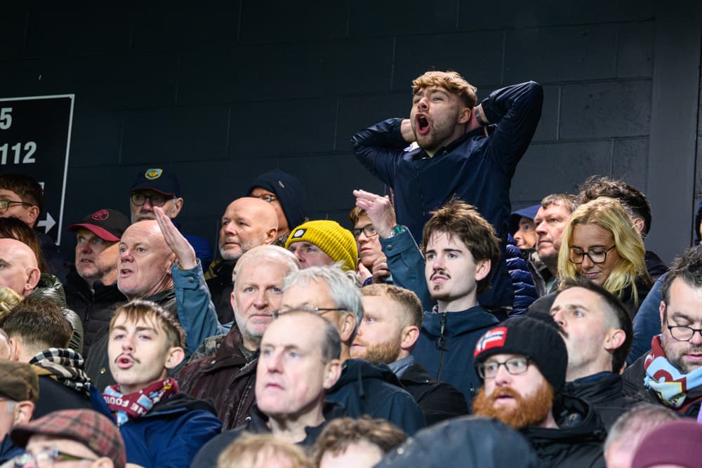 Gallery of fan pictures from Burnley's sold out away end at Lincoln City