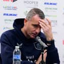 Nicky Hayen speaking for the last time as Burnley boss following the defeat to Lincoln City.