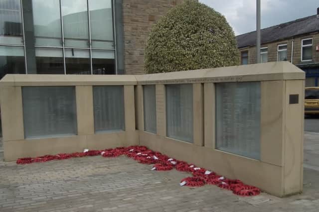 Wreath-laying ceremonies will be taking place on 8 November in Barley, Barnoldswick, Barrowford, Blacko, Brierfield and Reedley, Colne, Earby, Fence, Foulridge, Higham, Laneshaw Bridge, Nelson, Newchurch, Salterforth and Trawden.