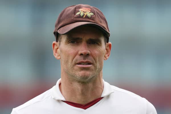 James Anderson has been released by Lancashire