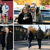 25 photos of Burnley fans arriving for Championship game against Portsmouth