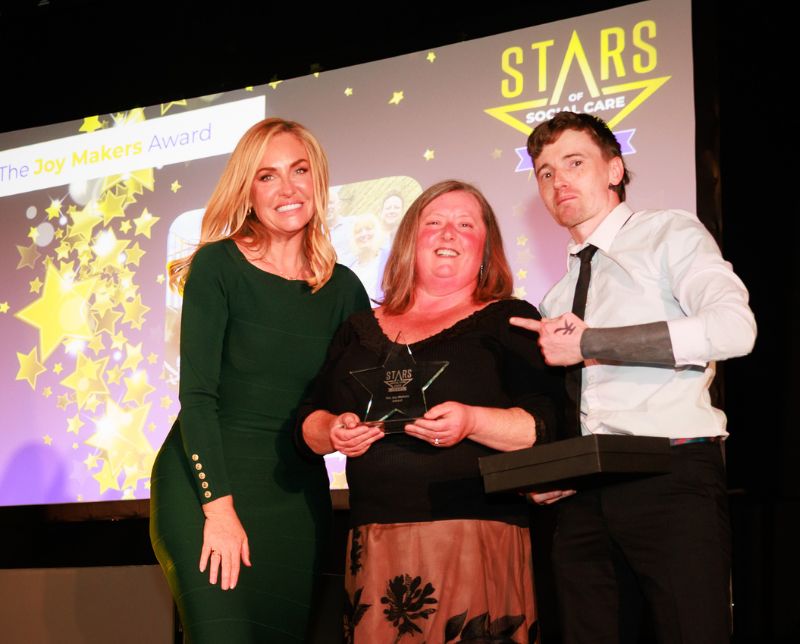 Clitheroe support team wins national social care award for spreading joy