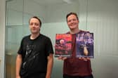 Oliver Ryan MP with Ben Kilgallon, local author of the Fulminia series