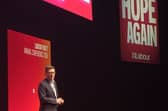 Prime Minister Andy Burnham speaking at the Labour Party Annual Conference 2026 in Liverpool