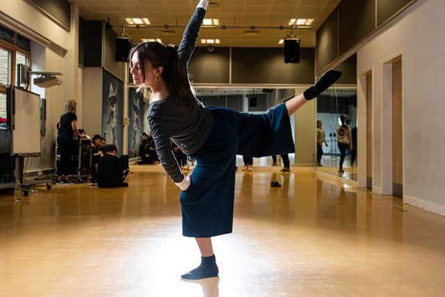 Abigail Mann has won a place at one of the UK's leading dance conservatoires (photo by Richard Tymon)