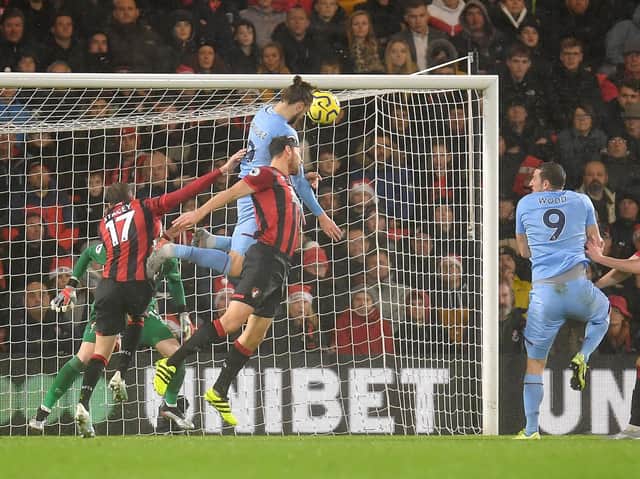 Substitute Jay Rodriguez scores an 89th minute winner for Burnley against AFC Bournemouth at the Vitality Stadium
