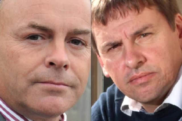 County councillors Matthew Tomlinson and Andrew Gardiner