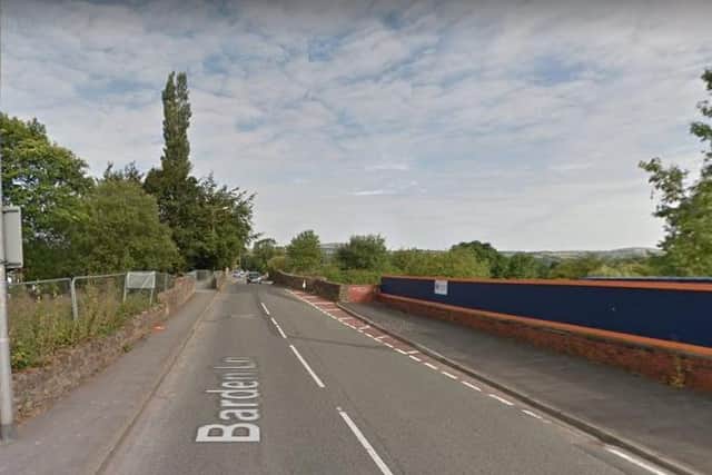This stretch of Barden Lane is set to be closed for up to three weeks. Photo: Google.