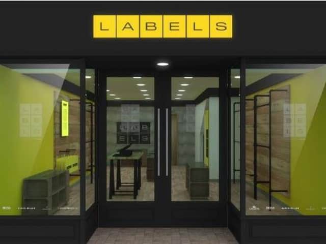 An artists impression of Labels