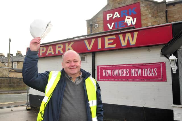 Experienced liscensee Tony Shirley will be at the helm of the new look Park View pub when it re-opens in March.