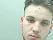 Wesley Powell (pictured) was sentenced to 45 months in prison after carrying out a series of "violent robberies". (Credit: Lancashire Police)