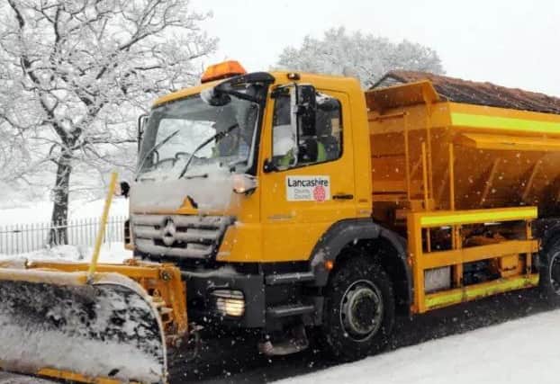 Gritting teams will be out across Burnley and other parts of Lancashire tonight following a forecast for ice, sleet and snow