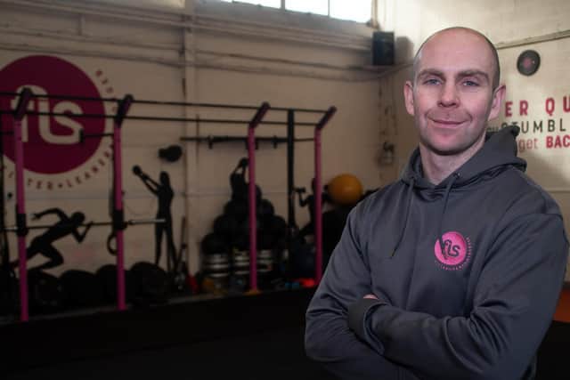 Personal trainer Anthony Tibbs, who is the co-founder of FLS Fitness