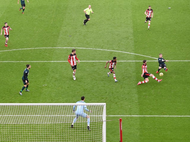 The forward had his chance to prove himself and he grabbed it with both hands. Good movement in the final third, often getting in behind, and took his goal superbly. The control and finish was sublime.