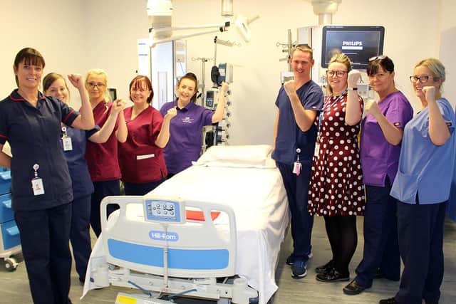 Staff at Critical Care