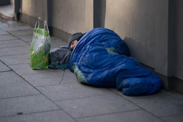 Burnley Council said a wide range of help and support is available for homeless people. Photo: Getty