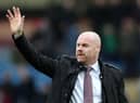Burnley boss Sean Dyche ahead of the game against AFC Bournemouth at Turf Moor