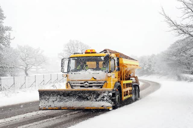 Gritters will be out across the county tonight as more snow and ice is forecast.