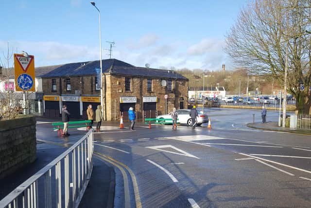 The floods in Padiham on February 9th