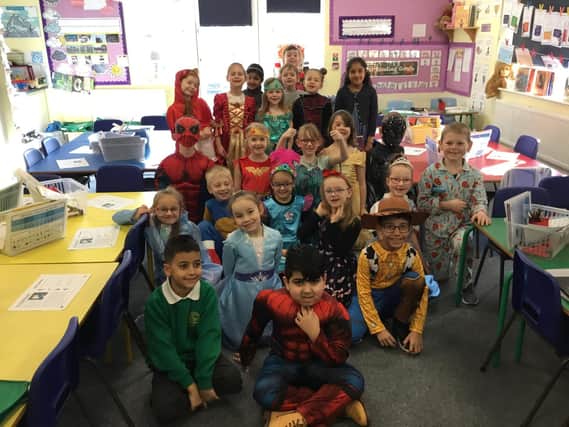 Year 2 pupils enjoyed dressing up