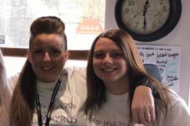 Shelly Heap (left) and Justine Lorriman have organised their third sponsored walk/pub crawl for this Good Friday that will raise money for the UK Sepsis Trust.