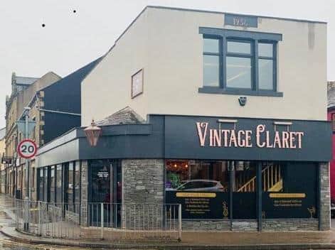 Burnley pub Vintage Claret is going up for sale