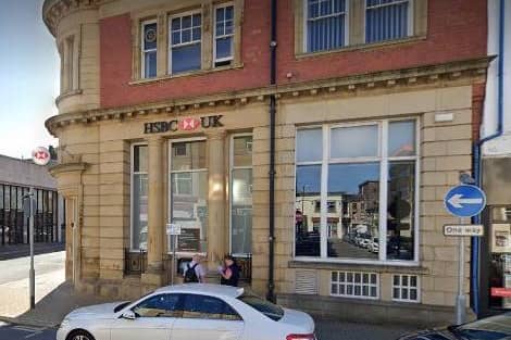 The HSBC branch in Burnley. Google Streetview