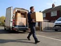 Communities Secretary Robert Jenrick, helped deliver free food boxes to the most clinically vulnerable in Tonbridge, Kent, yesterday, as the scheme is rolled out across England (Picture: Gareth Fuller/PA Wire)