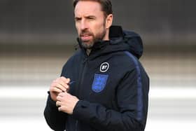 Gareth Southgate, Manager of England during an England Media Access Day at St Georges Park on November 13, 2019 in Burton-upon-Trent, England. (Photo by Michael Regan/Getty Images)