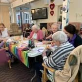 Residents are putting their artistic skills to good use