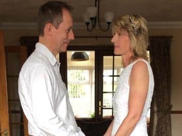 Adorable couple Chris Marshall and Sue Barsby
