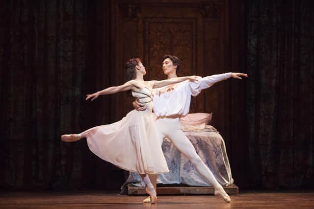 Nao Sakuma and Yasuo Atsuji in Birmingham Royal Ballets Romeo and Juliet
