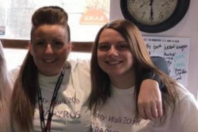 Friends Shelly Heap (left) and Justine Lorriman came up with the idea for Burnley's Got Talent to help bring some entertainment and fun to the community during the lockdown.