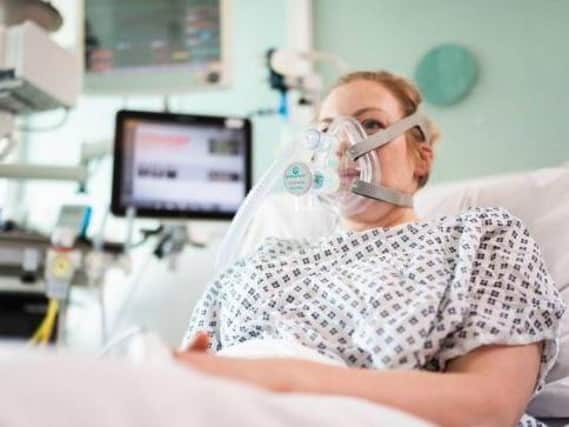 The CPAPdevices help coronavirus patients with lung infections to breathe more easily