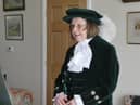 Catherine Penny being sworn in as the new High Sheriff of Lancashire