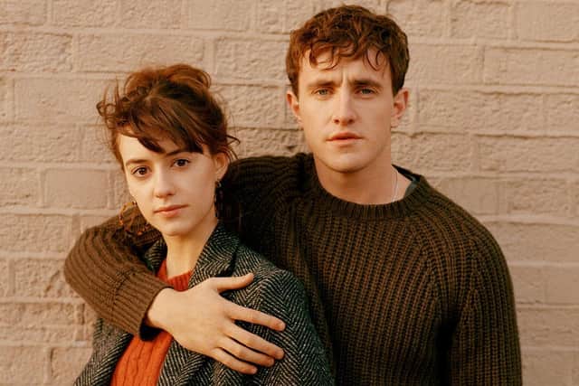 Marianne (Daisy Edgar-Jones) and Connell (Paul Mescal) in Normal People. Picture: BBC/Element Pictures/Hulu