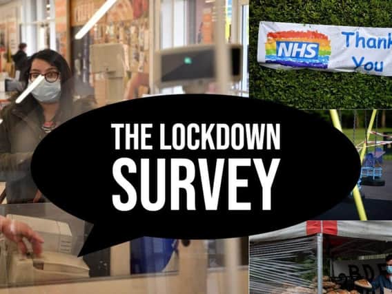 We would like to hear from you on the lockdown by filling in our survey.