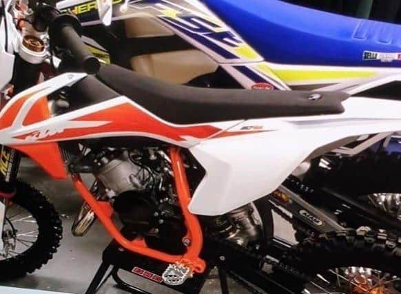 These are among the motorbikes stolen