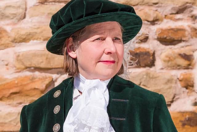 Ready for duty - Catherine Penny in her High Sheriff robes (photo: Nicola at Pickle Pictures)