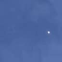 Screenshot from the video of the UFO over Barnoldswick