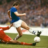 Adrian Heath in action in the 1984 Milk Cup Final