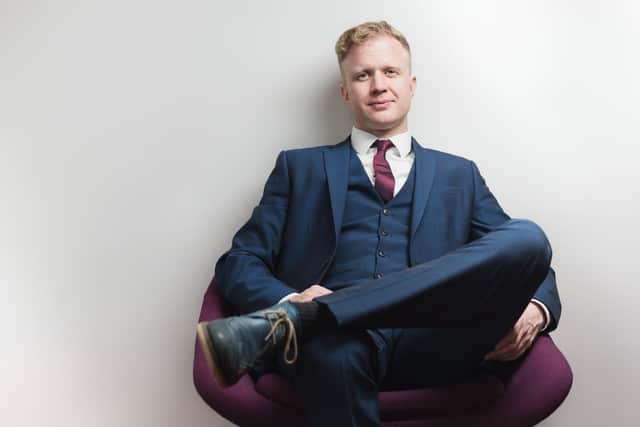 The Apprentice finalist Adam Corbally is inspiring students in Burnley to come up with their own ideas for businesses and products that could help during the pandemic.