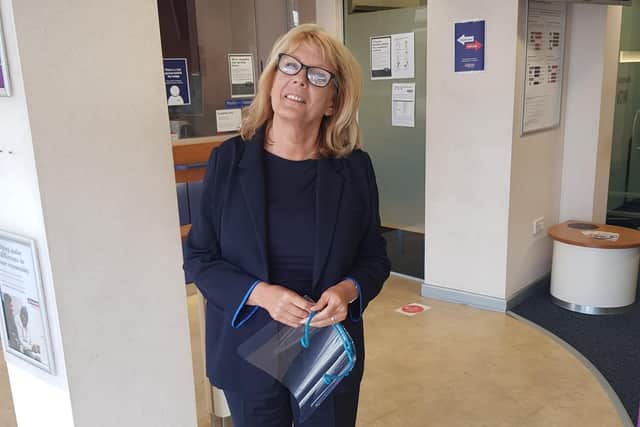 Barbara Hanson, the manager at the Burnley branch of the Nationwide Building Society is looking forward to retiring after a 40 year career.