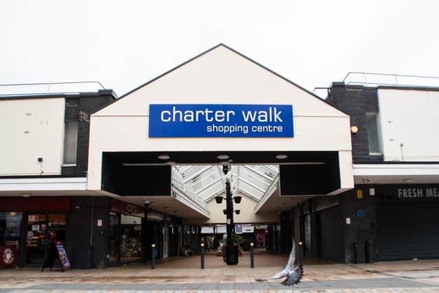Some non-essential stores will be reopening in Charter Walk on June 15th. Photo: Kelvin Stuttard