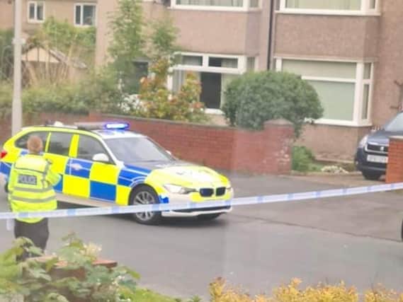 Police closed Marsden Hall Road while they carried out an investigation