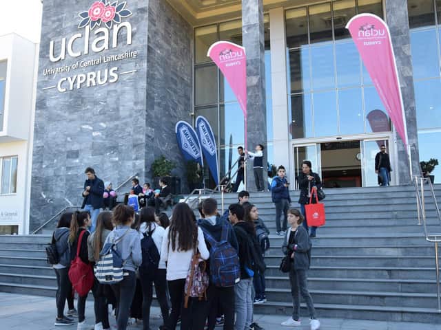 UCLan has a campus in Cyprus