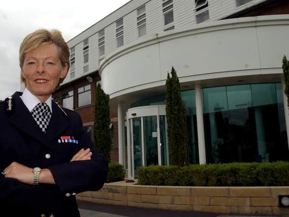 Chief Constable Pauline Clare pictured outside Lancashire Constabulary's HQ at Hutton